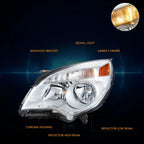 Pair of Clear/Red Lens Tail Lights for BMW X5 E53 (2000–2006)