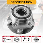 Pair Front Wheel Bearing Hub Assembly for Subaru Impreza Forester XV Crosstrek (2012–2021)