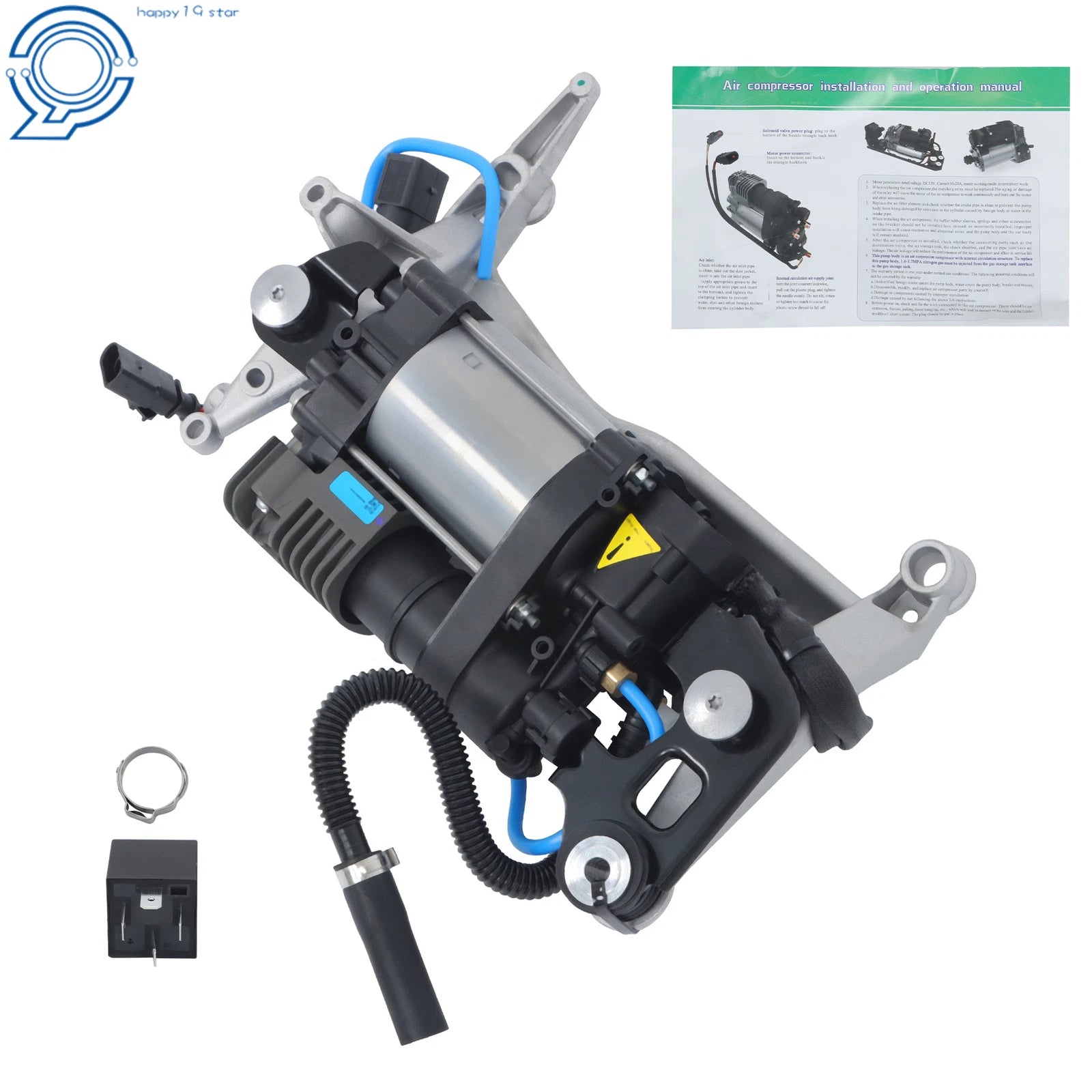 Air Suspension Compressor Pump for Porsche Cayenne VW Touareg (2011–2018)