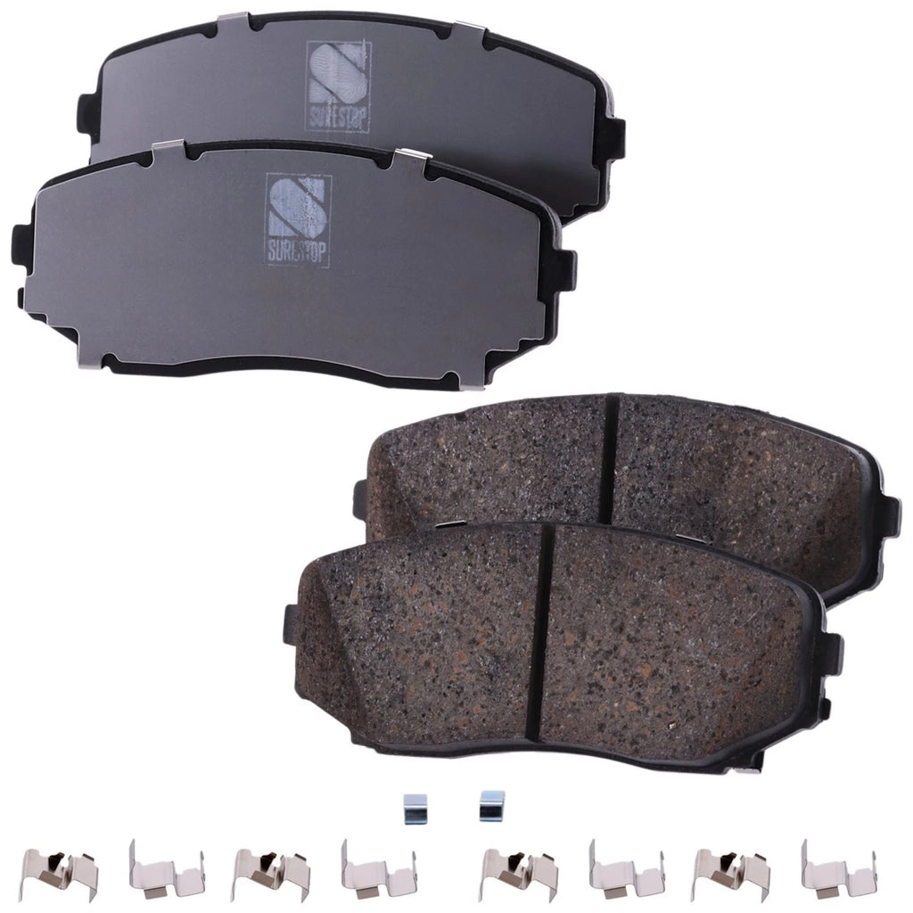 Brake Disc Rotors and Pads Kit for Lincoln MKX Ford Edge (2007–2014)