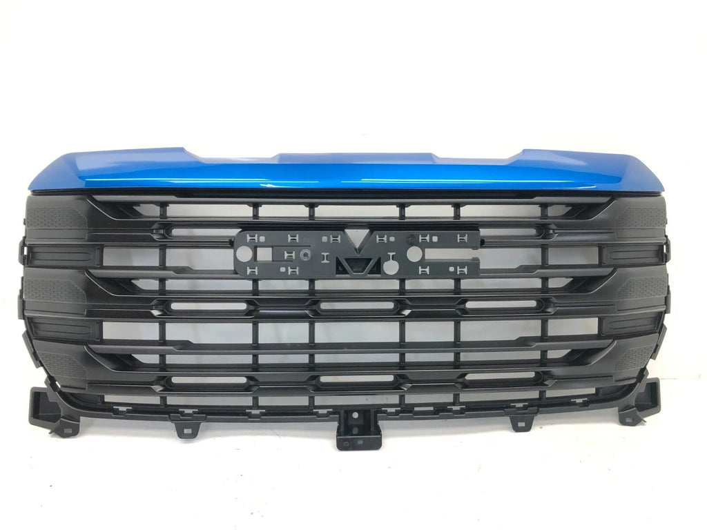Front Upper Grille for GMC Sierra 1500 (2022–2024) Dynamic Blue MET #44