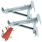 2 Pack Scaffold Extension Ladder Jacks for Adjustable Ladders (Up to 20")