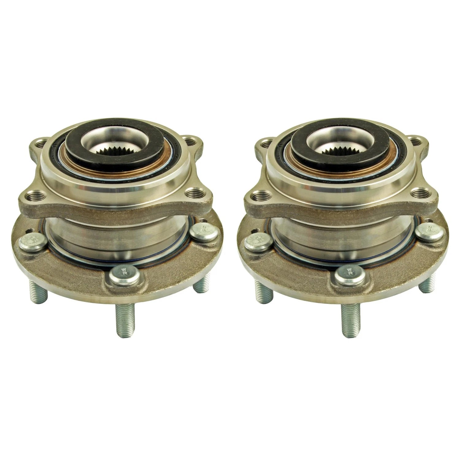 2X Wheel Bearing & Hub Assembly Set for Santa Fe XL, Sorento, Veracruz (2013–2019)
