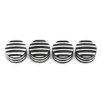 4 x Billet Machined Head Bolt Cover Caps for Triumph T120 Thruxton (2016-2023)