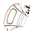 Black Convertible Soft Top for VW Beetle (2003–2009) VWNB TAN-STF Glass Window