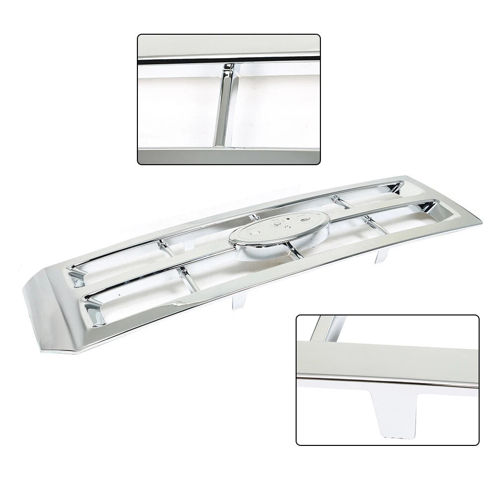 Chrome Front Upper Bumper Grille for Ford Escape (2013-2016)