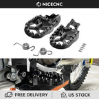 Wide Foot Pegs for KTM 250 300 350 450 SX XC EXC TPI (2017–2022)
