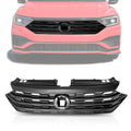 Matte Black ABS Plastic Bumper Grille for Volkswagen Jetta (2019–2020)