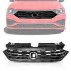 Matte Black ABS Plastic Bumper Grille for Volkswagen Jetta (2019–2020)