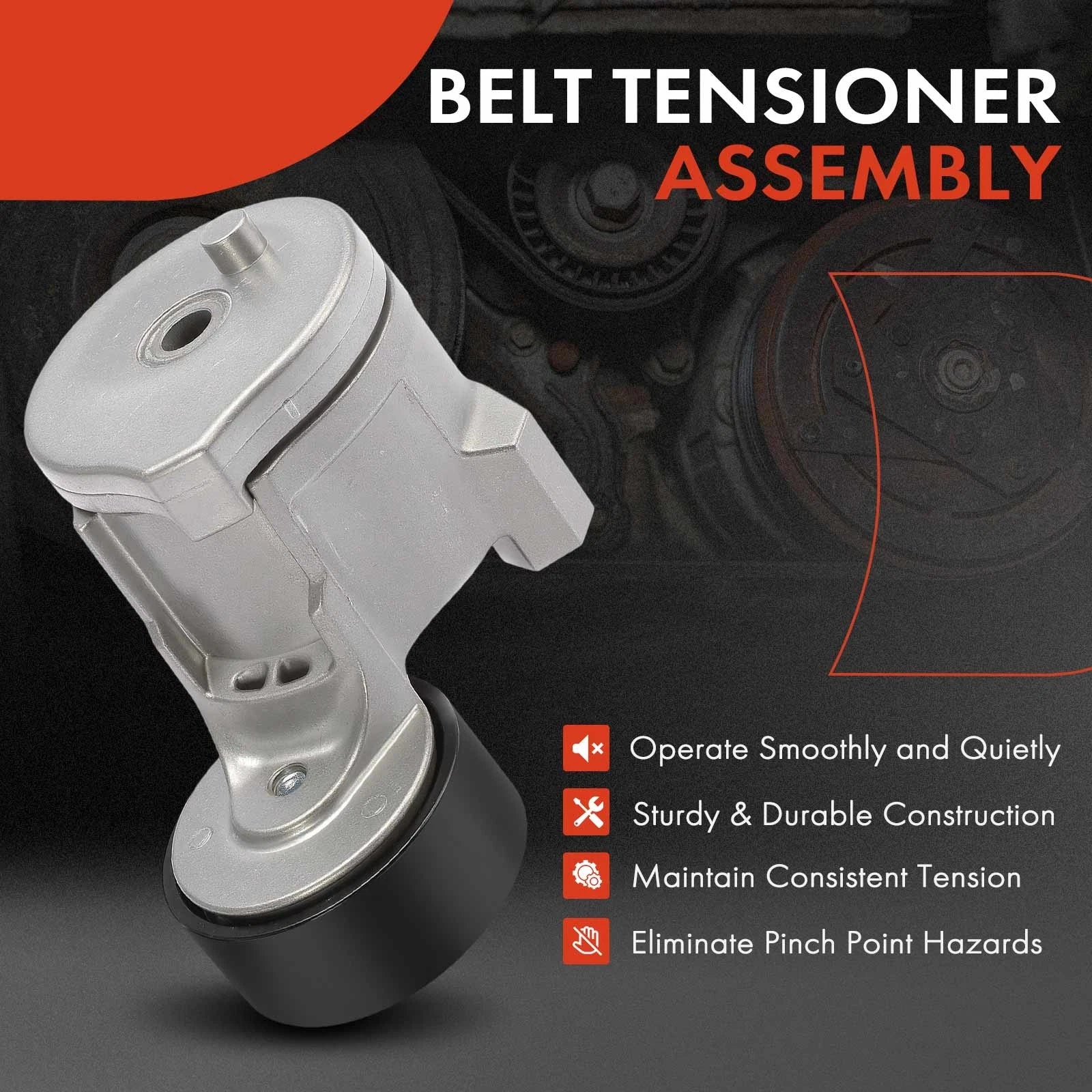 Engine Belt Tensioner Pulley for Hyundai Sonata (2020–2023)