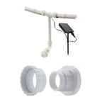 Pool Fountain with Adjustable Features and Remote Control Functionality