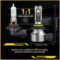 2X 9005 LED Headlight Bulbs for