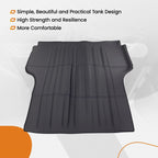 All-Weather Truck Bed Mat for Nissan Frontier Crew Cab (2022–2025) TPE Black