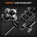 2X Rear Quick Complete Struts & Coil Spring Assembly for Acura TSX (2009-2012)