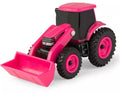 1/64 ERTL Case IH Pink Tractor with Loader (ZFN46705)
