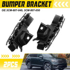 Set of 2 Front Bumper Brackets for Volkswagen Atlas (2021–2023)