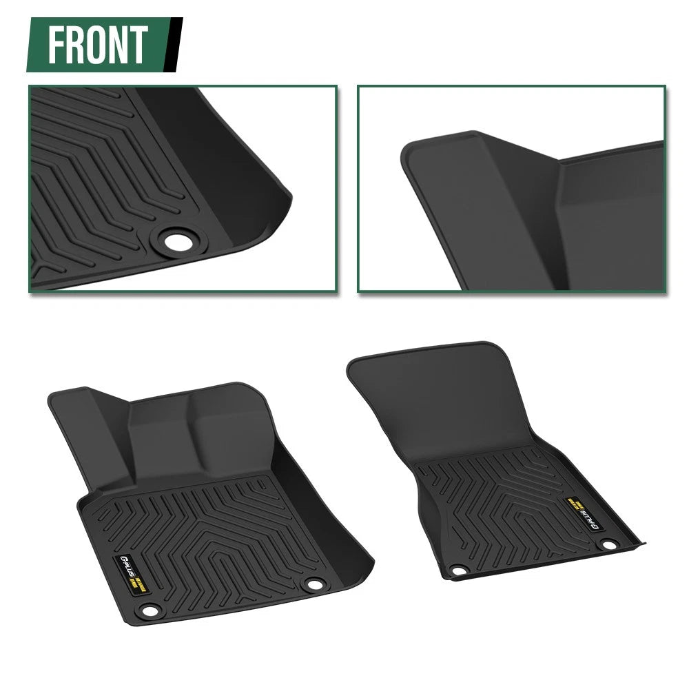 TPE Floor Mats for Porsche Macan (2015–2024) All Weather Protection