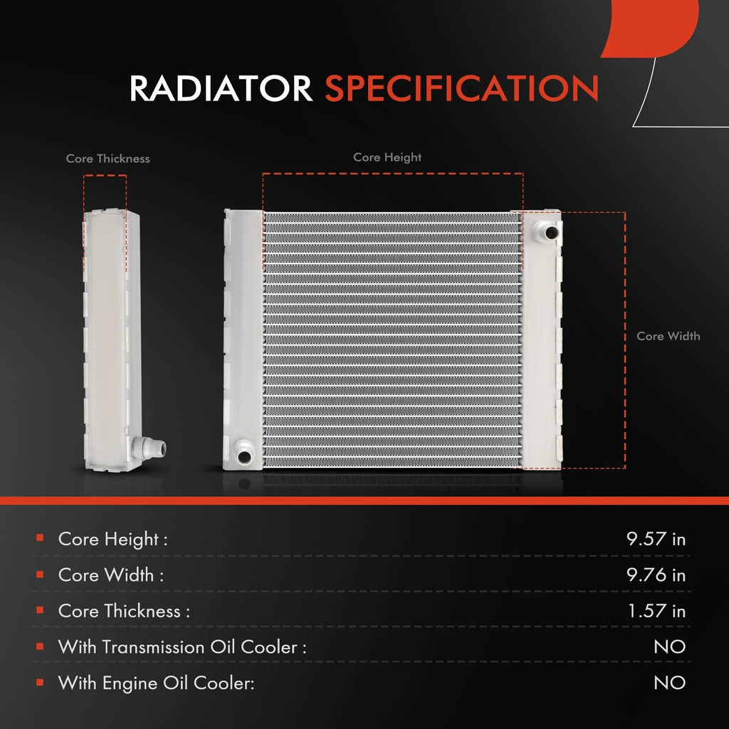 Radiator for BMW M5 M6 F06 F10 F12 F13 (2012–2018)