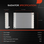 Radiator for BMW M5 M6 F06 F10 F12 F13 (2012–2018)