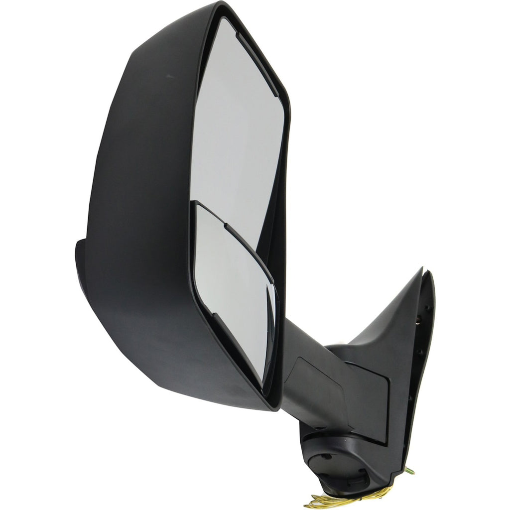 Towing Mirror for Ford E-150 Econoline (1992–2002) Left with Signal Light Black