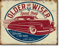 Tin Metal Sign for Hot Rod Classic Car Garage Muscle Car V8 (1962)