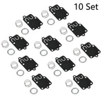 Set of 10 Carburetor Diaphragm Kits for B&S 3-5 hp Engines (270026, 272538, 272637)