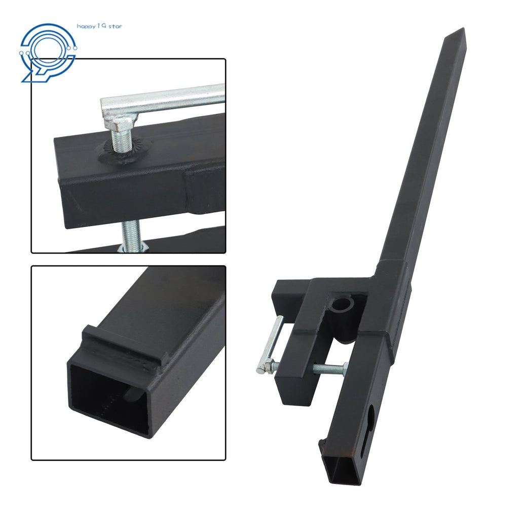 60" Clamp on Pallet Forks for Heavy Duty Quick Attach Buckets (2000 lbs)