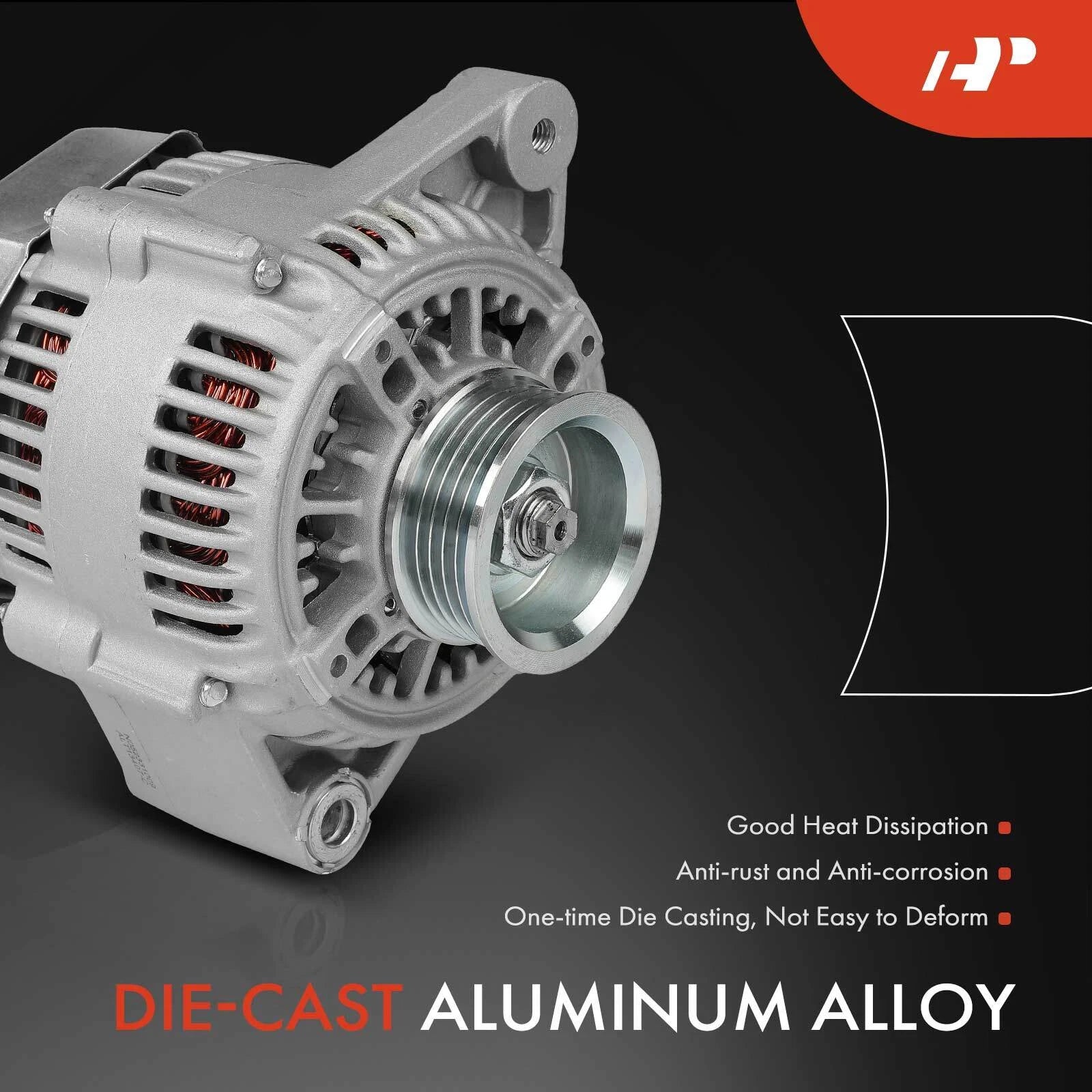 Alternator for Toyota Camry 1992–1993 Celica 1992–1993 (2.2L) 80A