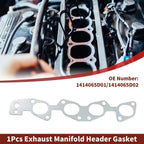 Exhaust Manifold Header Gasket for Chevrolet Tracker (1998–2008) No. 1414065D01