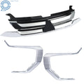 Front Grille and Bumper Trim Molding for Mitsubishi Outlander (2016–2018)