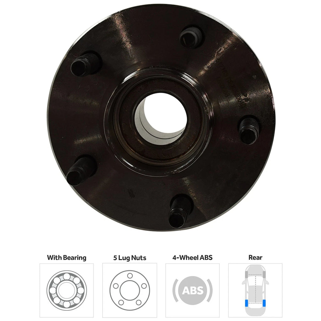 Wheel Hub for Ford Taurus (2001–2007) with Bearing & Sensor