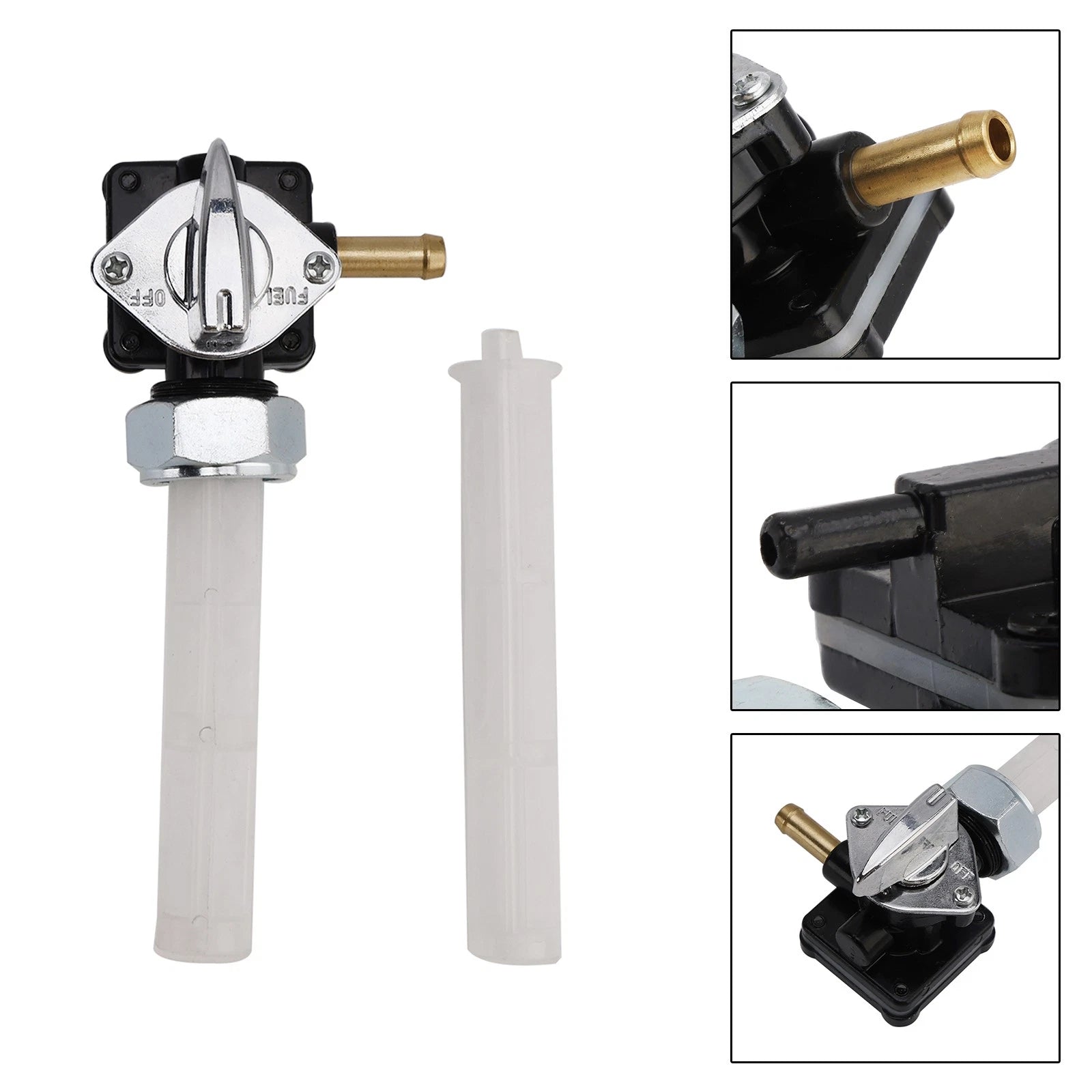 Gas Tank Fuel Cock Valve Petcock for Dyna Low Rider FXDL (1995–2001) 61338-94D
