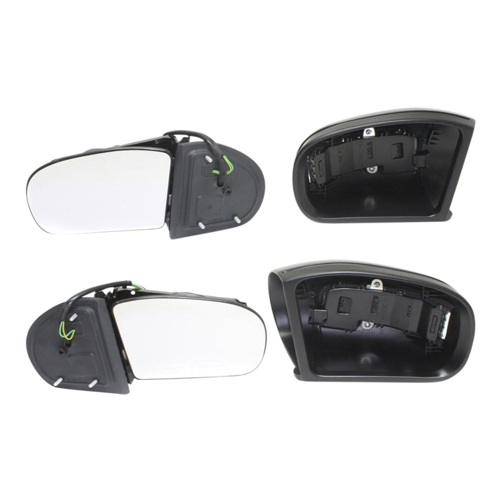 Power Mirror Pair for Mercedes Benz C240 (2002–2004) Heated Signal Light
