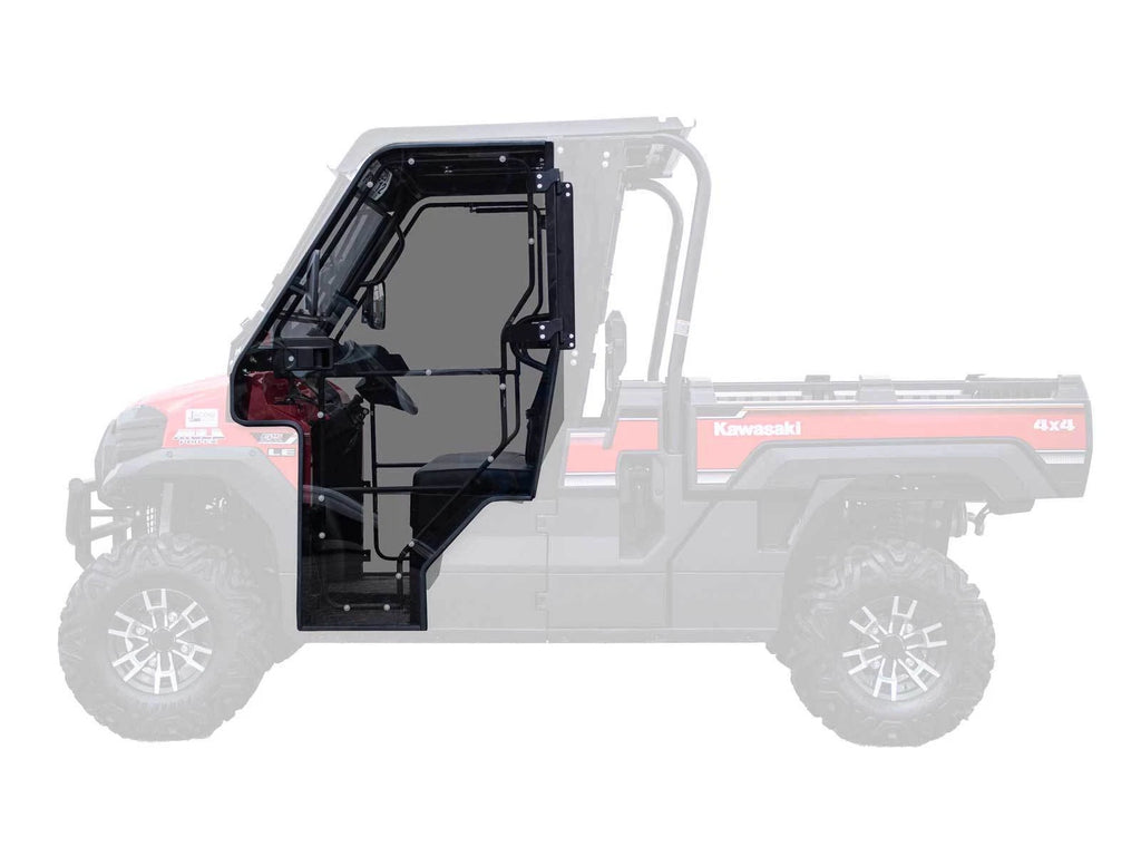 Heavy Duty Full Cab Enclosure Doors for Kawasaki Mule Pro FX/DX (2015–2023)