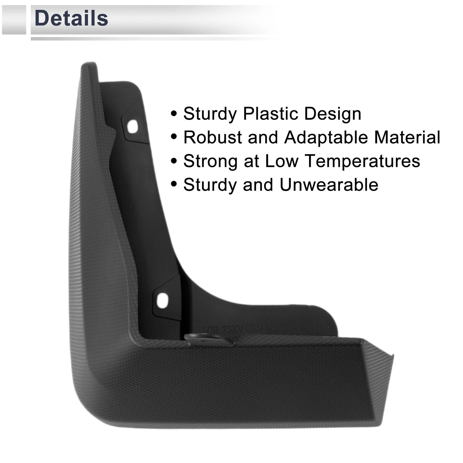 Set of 4 Mud Flaps Splash Guards for Subaru Crosstrek (2023–2024)