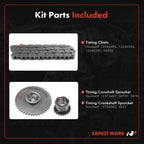 3x Timing Chain Kit for Chevy Silverado 1500 (2010-2014)