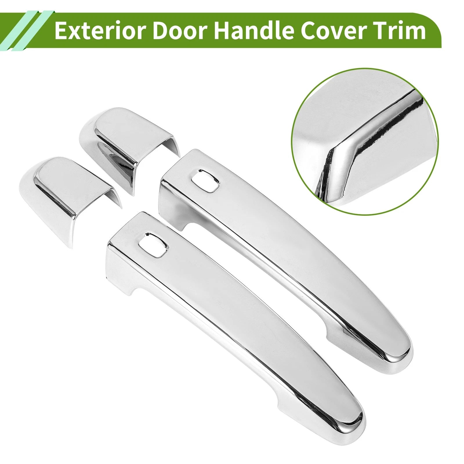 Exterior Door Handle Cover Trim for Chevrolet Camaro (2016–2023) Electroplated