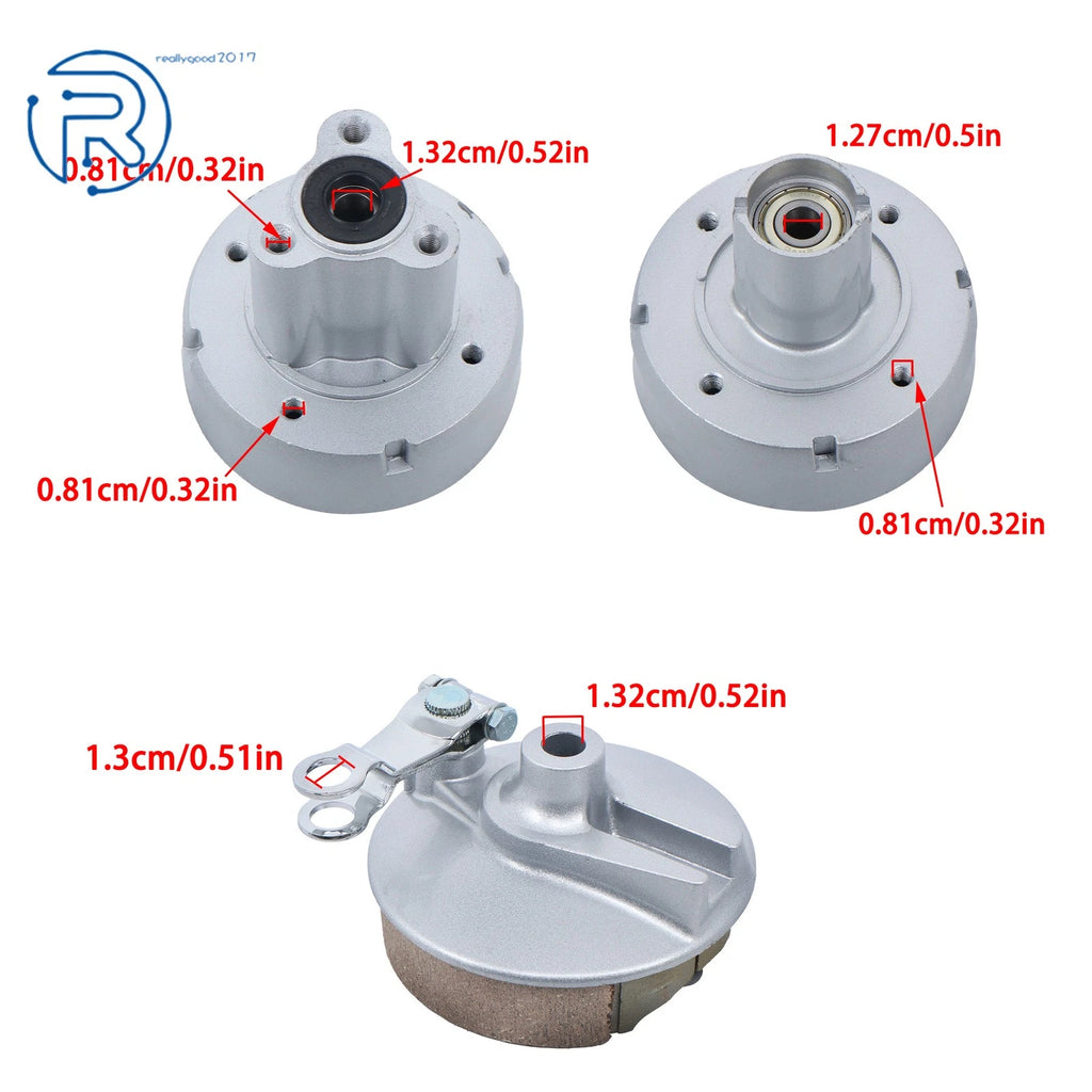 Drum Brake Hub Cover Panel for Honda Monkey Z50 (1967-2023)