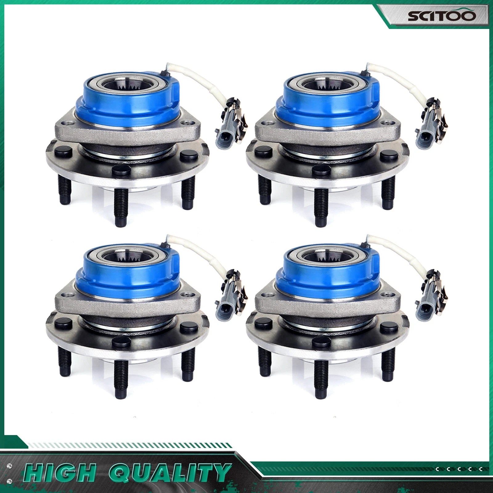 Set of 4 Wheel Bearings for Chevrolet Venture (2002–2005)