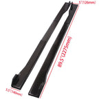 Universal Car Side Skirt Extension Body Kit Lip Splitters (89.5")