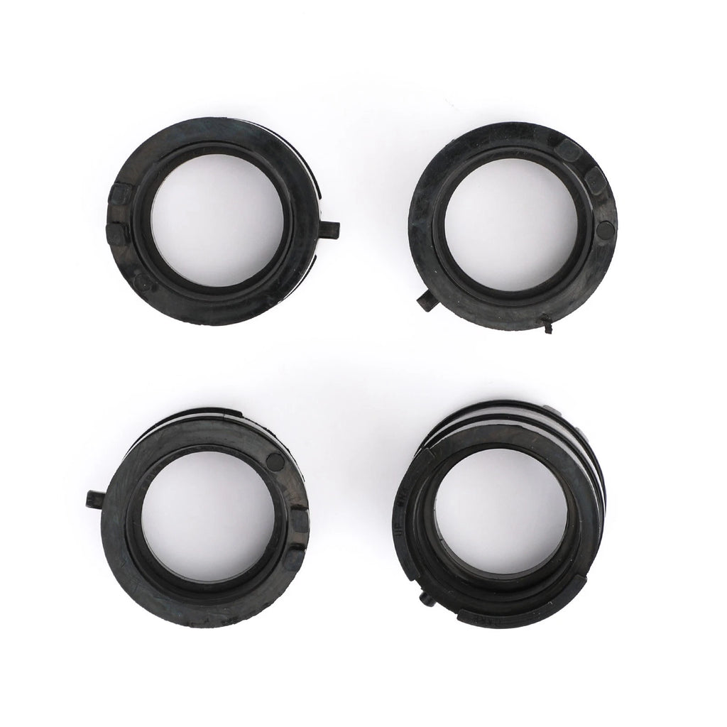 4X Intake Manifold Boots for Honda CBR 650 F PC19 PC23 (1987–1990)