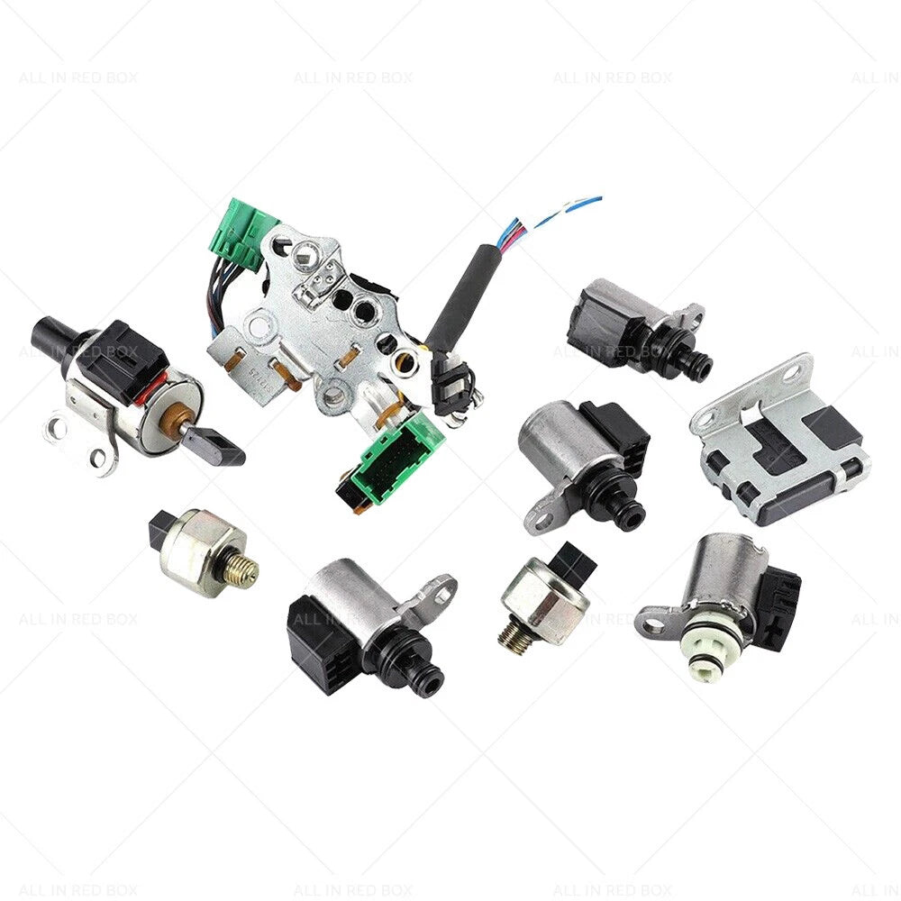9PCS CVT Valve Body Solenoid Kit for Nissan Altima Rogue (2007–2012) RE0F10A JF011E