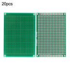 20 Pcs PCB Boards for Electronic Projects and Soldering