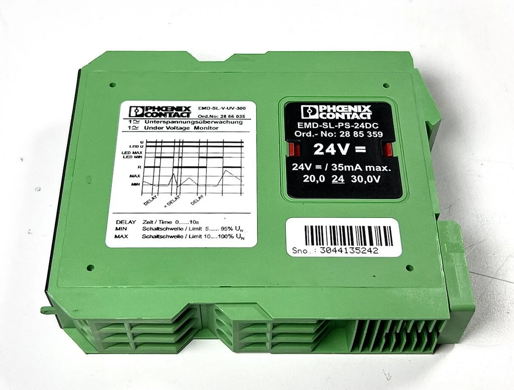Monitoring Relay for Phoenix Contact EMD-SL-V-UV-300 (OEM)