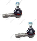 Set of 2 Front Outer Steering Tie Rod Ends for Chevy Spark EV (2013–2016)