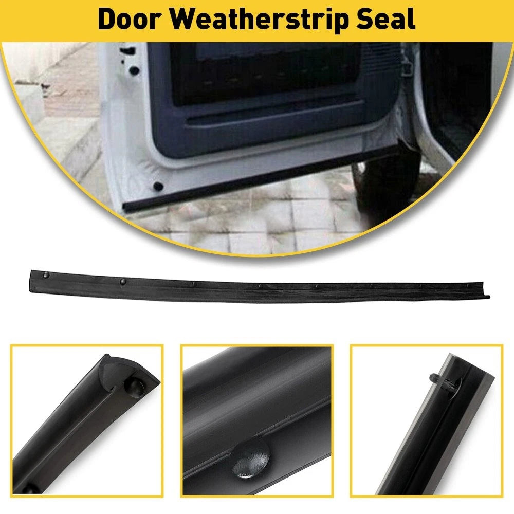 Set of 2 Front Right Door Lower Seals for Ford Super Duty (1999–2016)