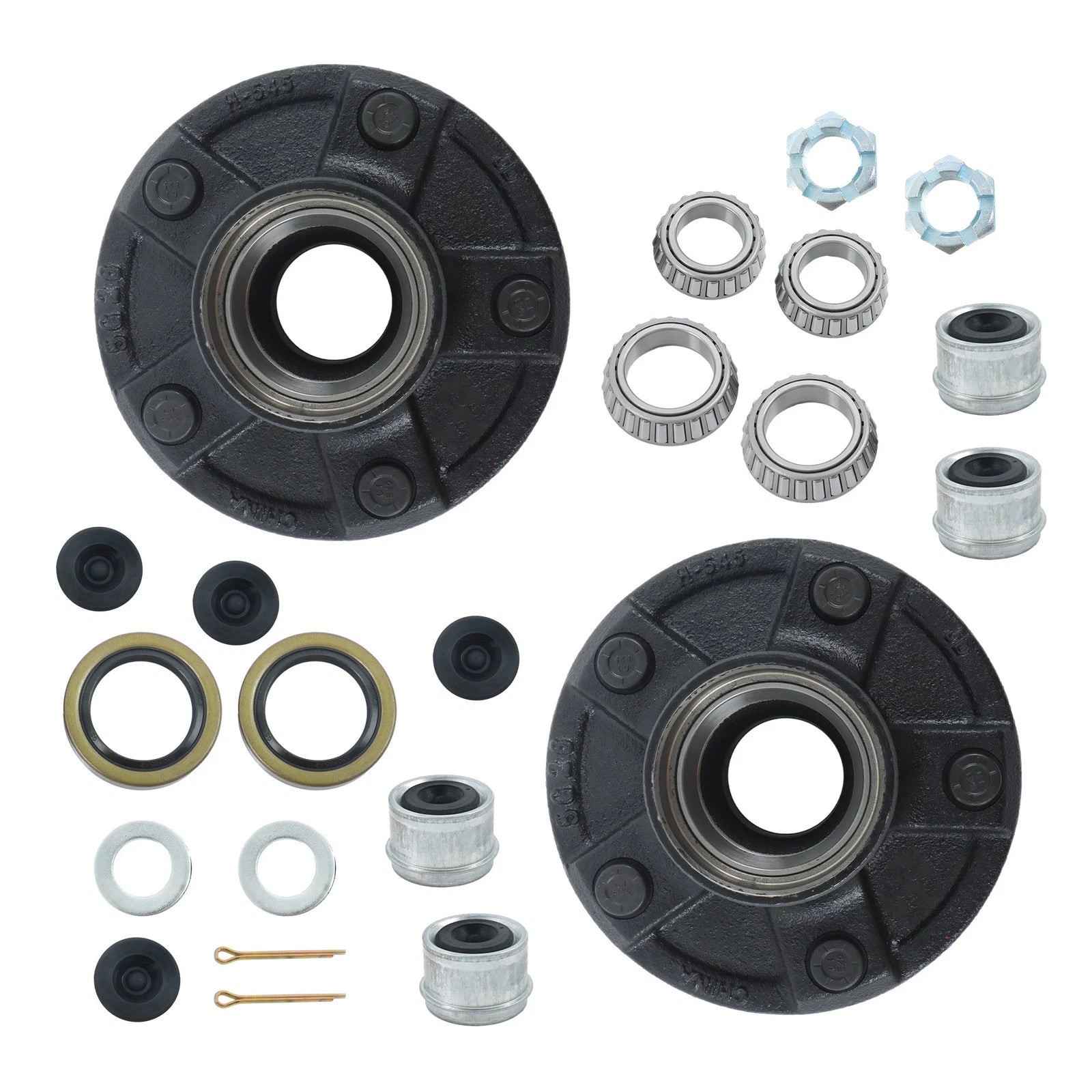 Spindle Hub Kit for 3500lb Trailer (5 on 5, 1-1/16 to 1-3/8)