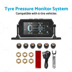 Tyre Pressure Monitoring System for Caravan Truck Trailer (6 Wheel)