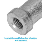 10x Zinc 6mm Female Spherical Plain Rose Joint Bearing Left Hand Threaded