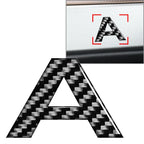 Car Badge Emblem Alphabet Letter Decals Stickers for Wall Window Door